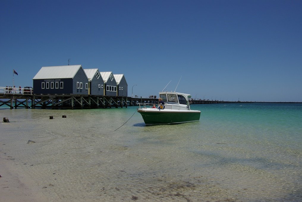 PXK10D_4355.JPG - Busselton, Western Australia. Busselton jetty is the longest wooden structure in the Southern hemisphere