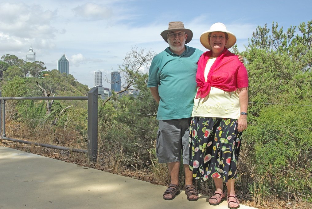 PXK10D_2719.JPG - In Kings Park on Ian's 60th birthday, Perth, Western Australia.